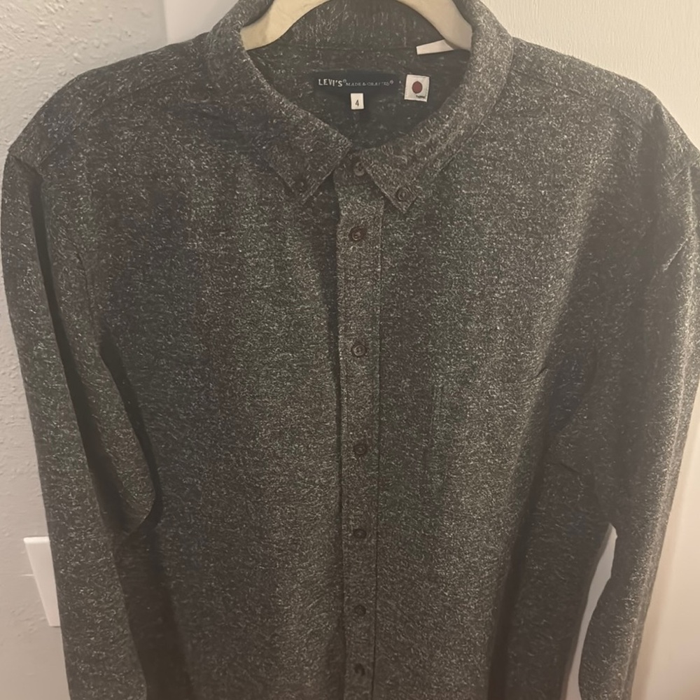 XL Levi's Made & Crafted Heavy Wool Shirt NWOT
